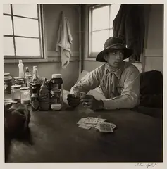 Riley Cleaver, IL Ranch, Nevada by Adam Jahiel, Gelatin Silver Print, offered Sep 2025