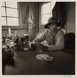 Riley Cleaver, IL Ranch, Nevada by Adam Jahiel, Gelatin Silver Print, offered Sep 2025