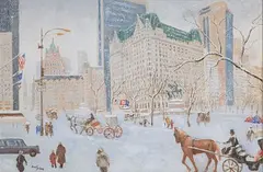 Alex Schloss, Untitled, Oil on Board