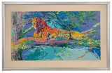 LeRoy Neiman, Kenya Leopard, Serigraph