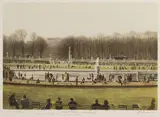 Harold Altman, Le Grand Basin, Luxemburg, Lithograph