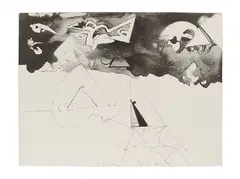 Untitled by Richard Hunt, Lithograph, offered Sep 2025
