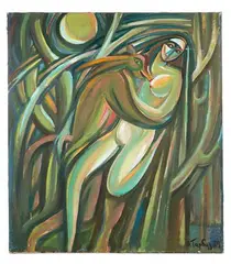 Untitled by Volodymyr Harbuz, Oil on Canvas, offered Oct 2025