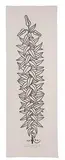 Jacques Hnizdovsky, Lily, Woodcut