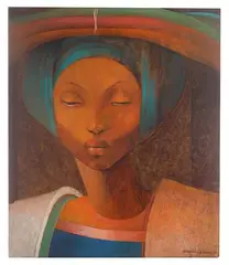 Bernard sejourne, Untitled, Acrylic on Board
