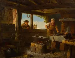 Frederick Daniel Hardy, Untitled, Oil on Canvas