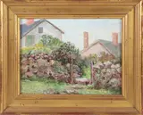 New England Cottages by William H. Partridge, Oil On Board, offered Feb 2026