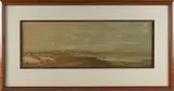 Wendell Macy, View of Nantucket Town From Monomoy