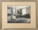 Wallace Nutting, The Quilting Party, Photograph