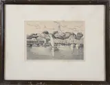 South Tower by Ruth Havilland Sutton, Lithograph Titled, offered Feb 2026