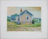 Pat Gardner, Hummock Pond House, Pastel