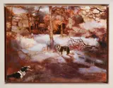 Norwood Farm Cassie and Pipa by Sherre Wilson Liljegren, Oil on Board, offered Feb 2026