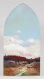 Pathway Landscape by Diedre Walsh, Oil on Wood, offered Feb 2026