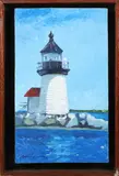 Miguel Hernandez, Brant Point, Oil On Canvas