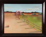 The Paddock by Melissa MacLeod, Oil on Canvas, offered Feb 2026