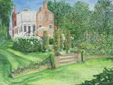 The William Starbuck House by M. Goulding, Oil On Canvas Portrait Of 93 Main Street, offered Feb 2026