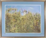 Bloom at the Mill by Karen Killen, Pastel on Paper, offered Feb 2026