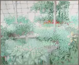 June Owen, Greenhouse, Acrylic on Canvas