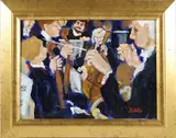 Orchestra by Jeanette Carl, Oil on Canvas, offered Feb 2026
