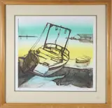 Fishing Boat, 83 by Janet Ball Limited Edition, Lithograph, offered Feb 2026