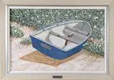 James H. Cromartie, Blue Dory, Acrylic On Board