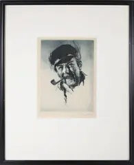 Gordon Grant, Deep Water Man, 1939, Lithograph