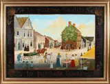 Lower Main Street by Elizabeth Mumford, Oil on Board, offered Feb 2026