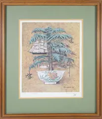 Barbara Van Winkelen, The Whaling Tree, Lithograph
