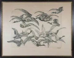 Das Tier by Anton Seder, circa 1896, Engraving, offered Feb 2026