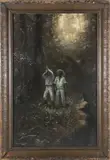 The Hunters by Marc Lucas, circa 1894, Oil on Board, offered Jul 2026