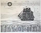 John Lochtefeld, Far Side of the Sea, Etching