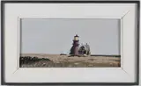 John Austin, Gay Head Light, Martha’s Vineyard, Tempera on Artist Board