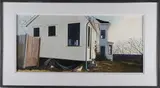 John Austin, White House in Woods Hole, Tempera on Artist Board