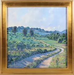 Middle Moors Road by Illya Kagan, Oil on Canvas, offered Jul 2026