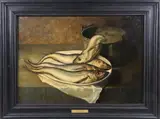 The Hake Catch by Gladys Castagnola, circa 1963, Oil on Masonite, offered Jul 2026