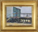 David Lazarus, Brant Point, Oil on Canvas
