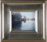 Quiet Inlet by Arnold Desmarais, Oil on Masonite, offered Jul 2026
