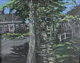 Upper Main Street by Robert Dandurand, Oil on Canvas, offered Apr 2026