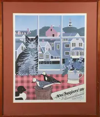 Inquirer and Mirror by Maggie Meredith, Lithograph, offered Apr 2026