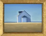 Joan Albaugh, Spring Brings Blue Skies, Oil on Board