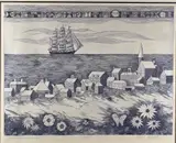 John Lochtefeld, Quiet Flower Laden Shore, Etching