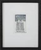 John Lochtefeld, Strolling Wizards, Etching 12/50