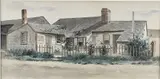 Jane Brewster Reid, Hearts Ease, Siasconset, Watercolor on Paper
