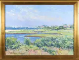 Jan Pawlowski, Nantucket Inner Harbor, Oil on Canvas
