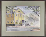 Greg G.S. Hill, Roberts House Inn Nantucket, Watercolor on Paper