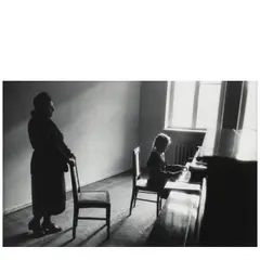 Odessa (Piano Lesson) by Elliott Erwitt, 1957, Gelatin silver print, sold Feb 2026