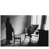 Elliott Erwitt, Odessa (Piano Lesson), 1957, Gelatin silver print