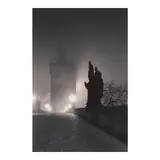 'Charles Bridge, Study 4, Prague, Czechoslovakia' by Michael Kenna, 1989, Toned gelatin silver print, sold Feb 2026
