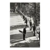 Elliott Erwitt, Tehran (Inspecting Guards), 1967, Gelatin silver print