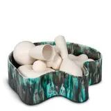 Tony Marsh, Vessel & Contents (Floating & Dreaming Series), glazed earthenware with Terra Sigillata